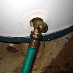 water heater flushing